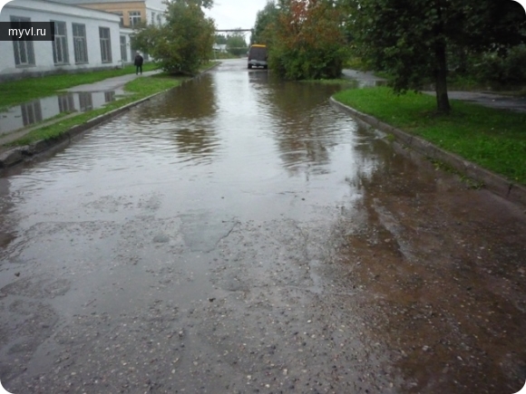 Потоп на улице Печорской