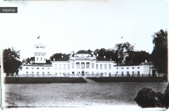 Замок конце XIX века